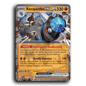 Rampardos ex - 045/084 [ME05: Pitch Black]