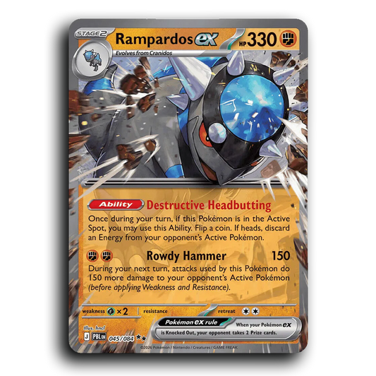 Rampardos ex - 045/084