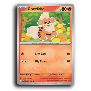 Growlithe 027/182 [SV10: Destined Rivals]