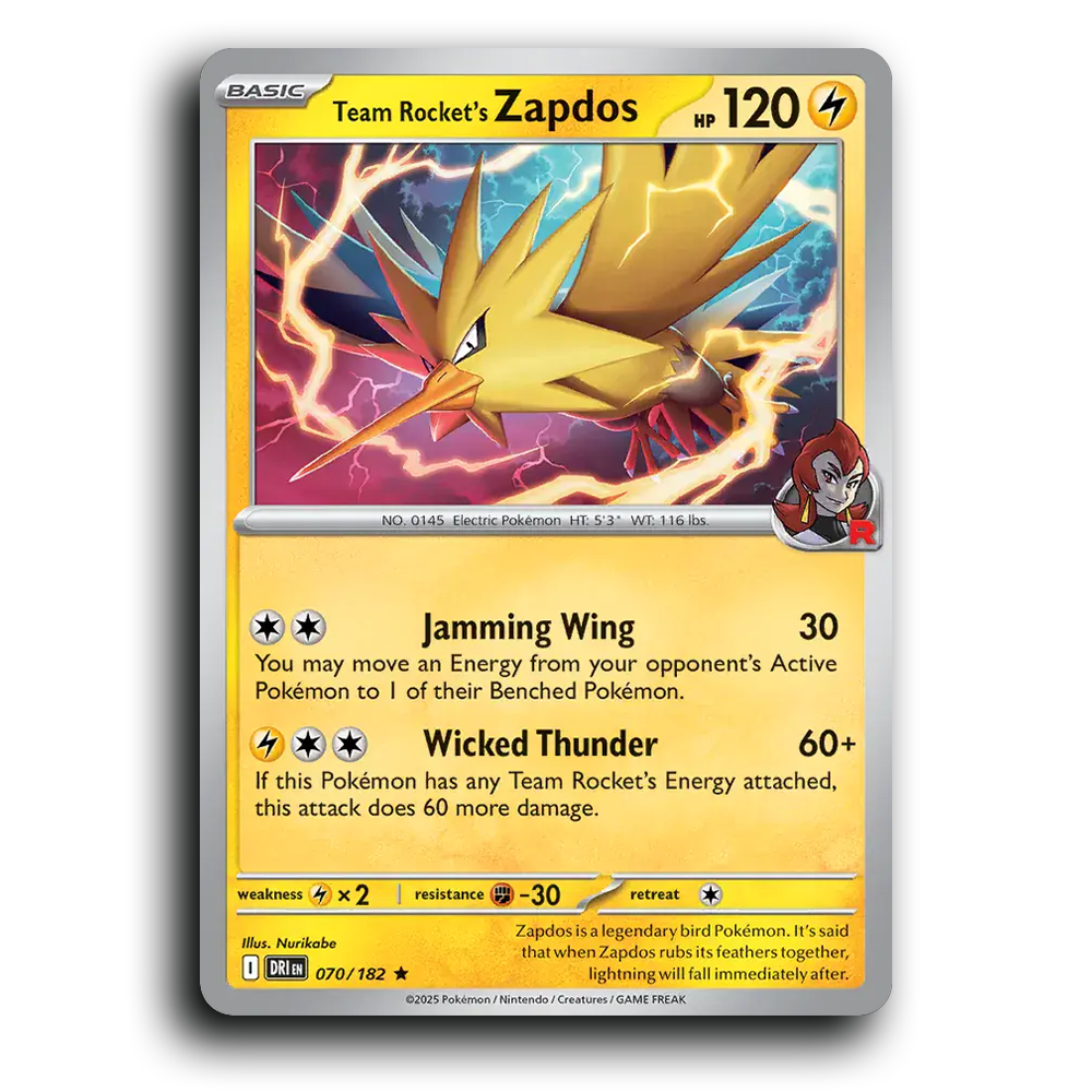 Team Rocket's Zapdos