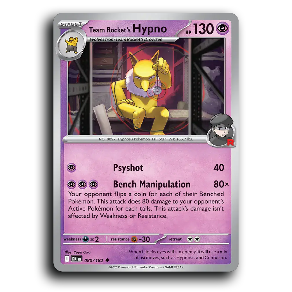Team Rocket's Hypno
