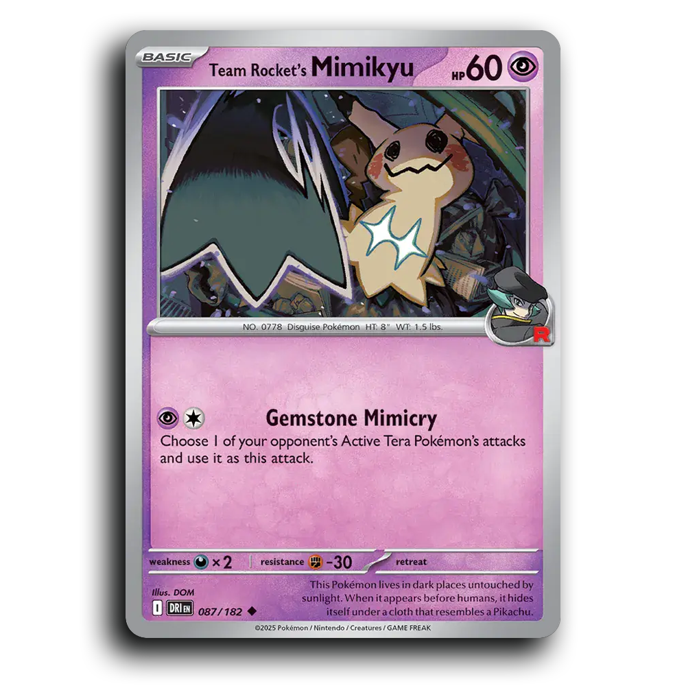 Team Rocket's Mimikyu