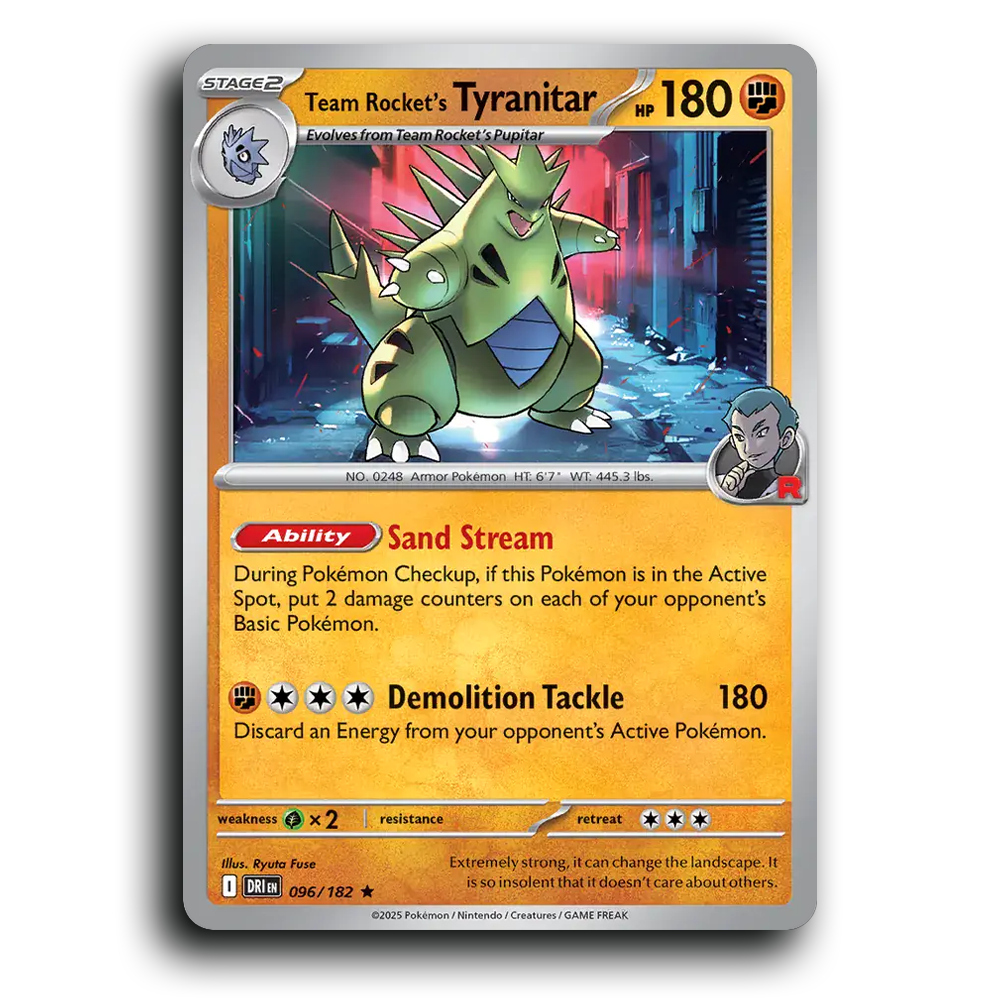 Team Rocket's Tyranitar