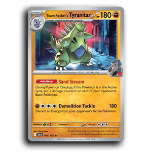 Team Rocket's Tyranitar 096/182 [SV10: Destined Rivals]