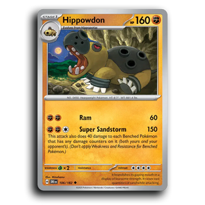 Hippowdon 106/182 [SV10: Destined Rivals]