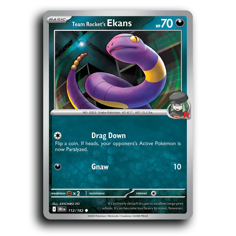 Team Rocket's Ekans