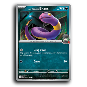 Team Rocket's Ekans 112/182 [SV10: Destined Rivals]
