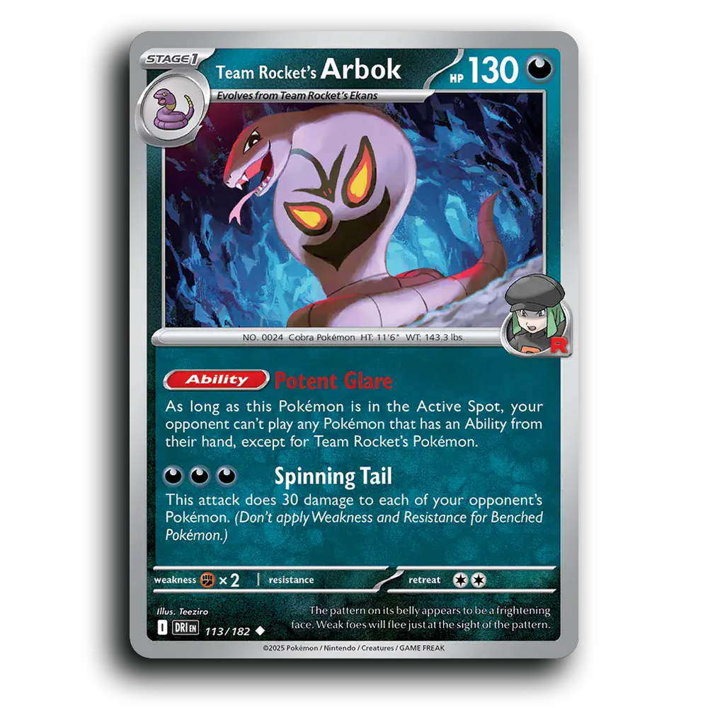 Team Rocket's Arbok