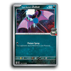 Team Rocket's Zubat 120/182 [SV10: Destined Rivals]