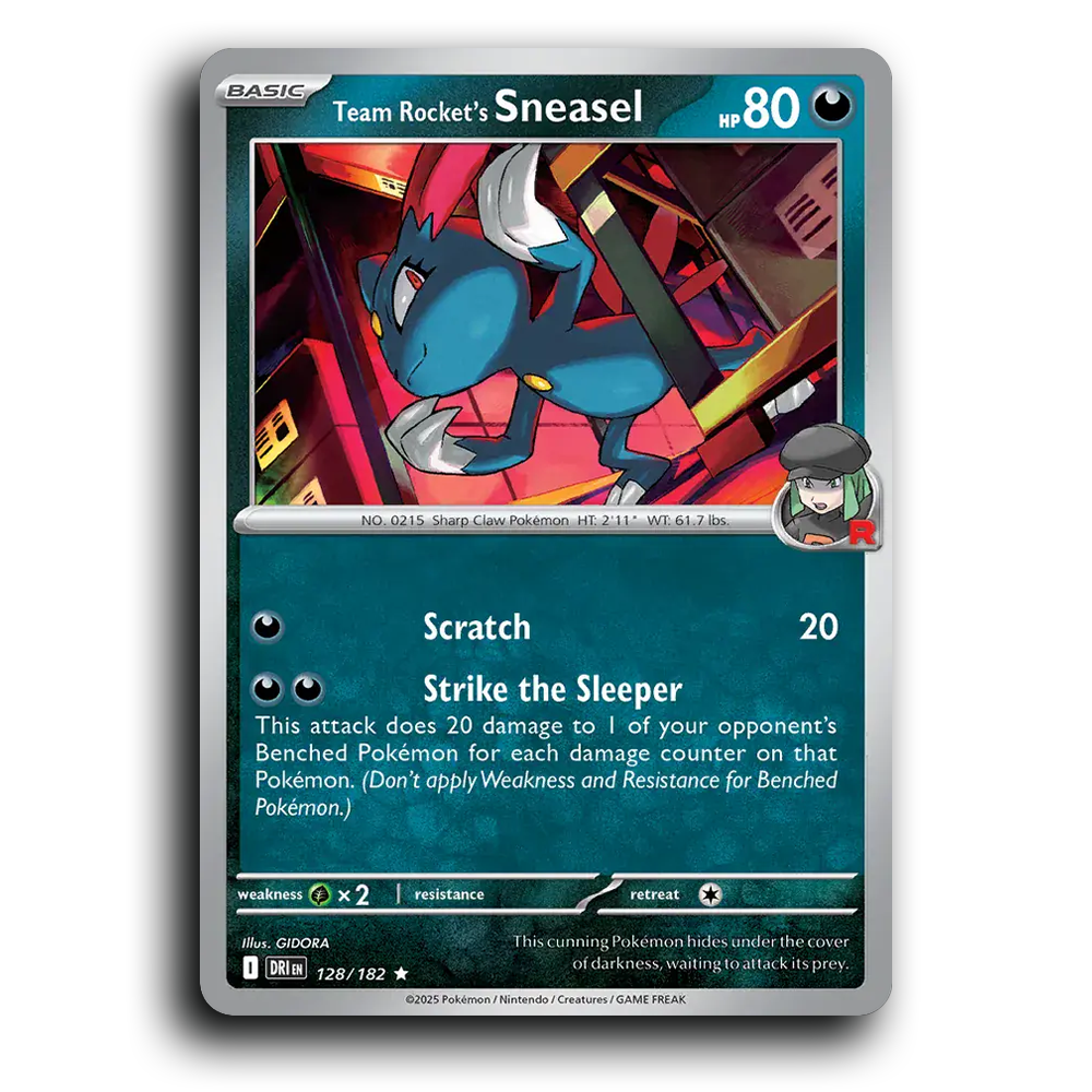 Team Rocket's Sneasel