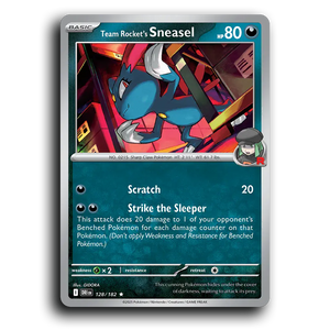 Team Rocket's Sneasel 128/182 [SV10: Destined Rivals]