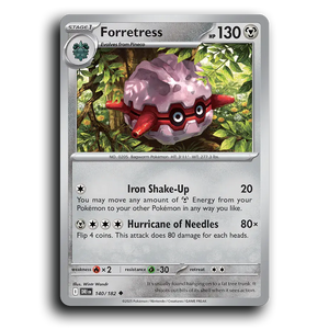 Forretress 140/182 [SV10: Destined Rivals]
