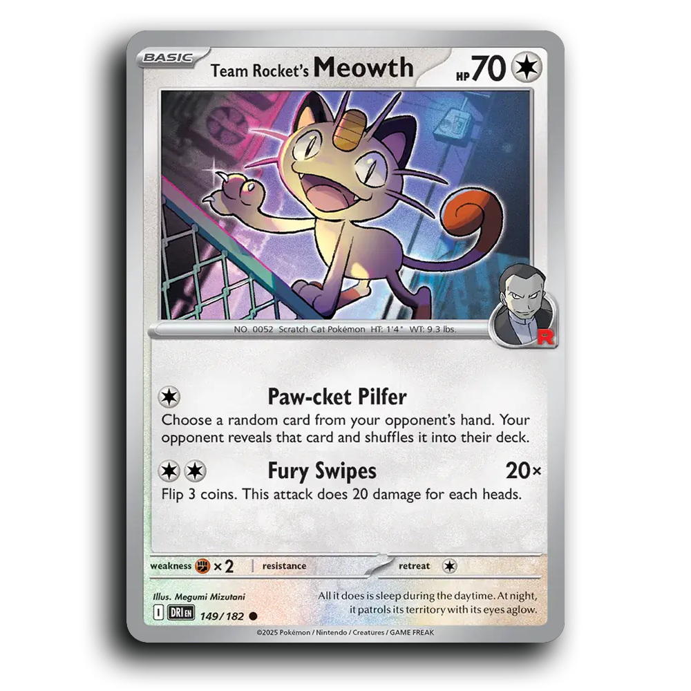 Team Rocket's Meowth