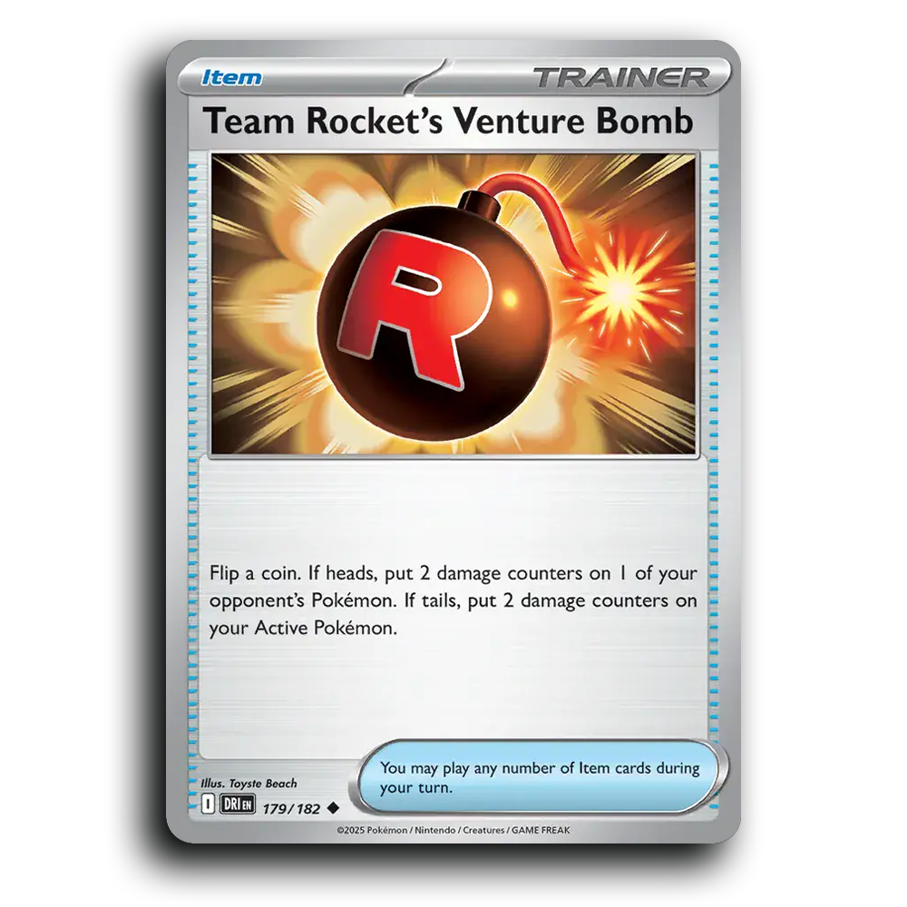 Team Rocket's Venture Bomb