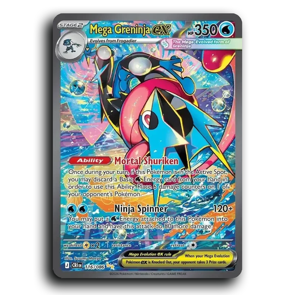 Mega Greninja ex - 116/086