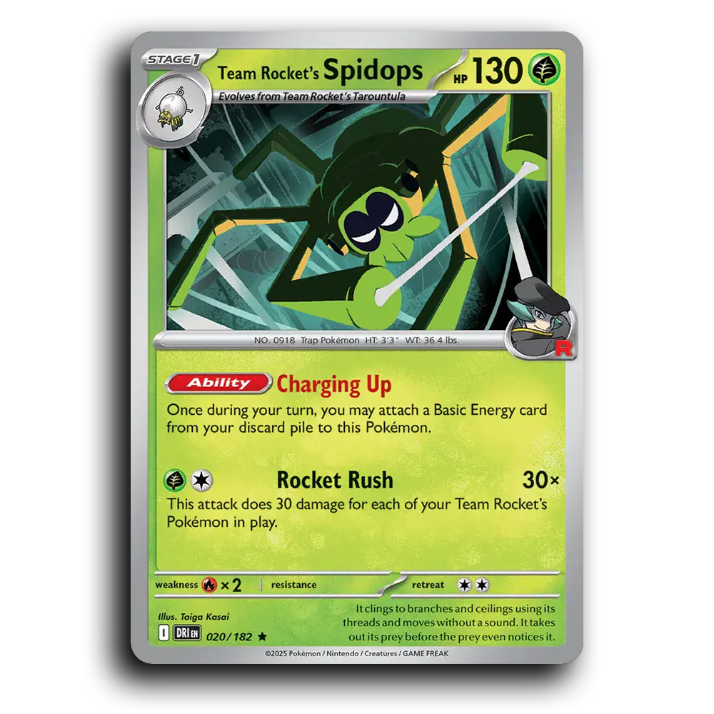 Team Rocket's Spidops - 020/182