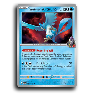Team Rocket's Articuno 051/182 [SV10: Destined Rivals]