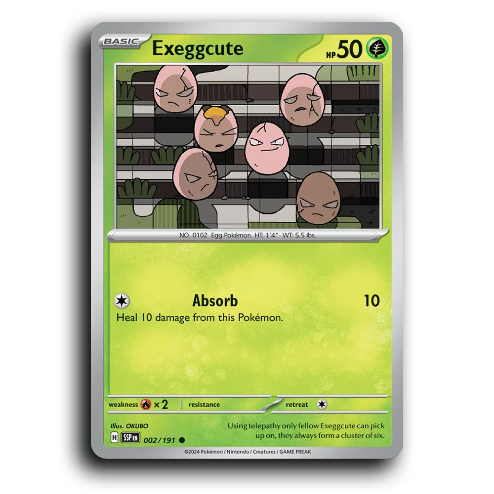 Exeggcute - 002/191