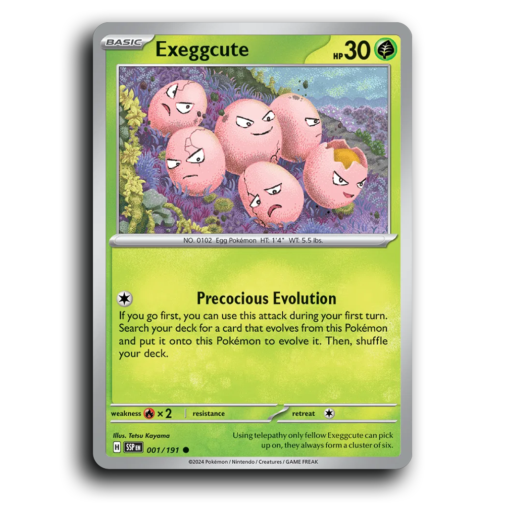 Exeggcute - 001/191