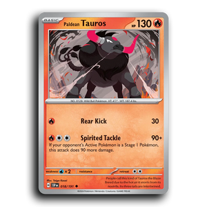 Paldean Tauros - 018/191 [SV08: Surging Sparks]