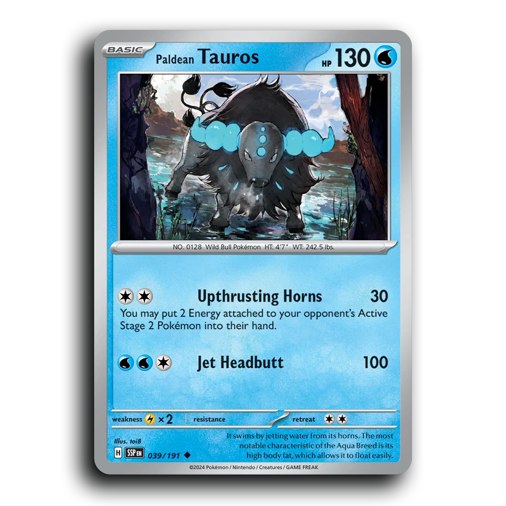 Paldean Tauros - 039/191