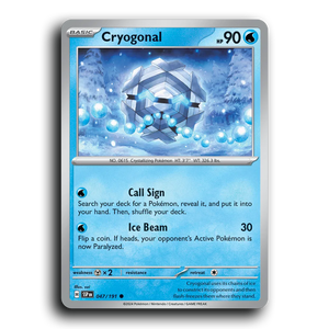 Cryogonal 047/191 [SV08: Surging Sparks]