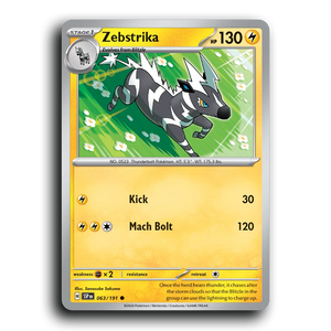 Zebstrika 063/191 [SV08: Surging Sparks]