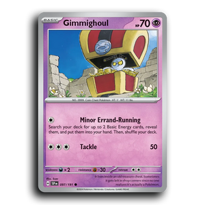 Gimmighoul 097/191 [SV08: Surging Sparks]
