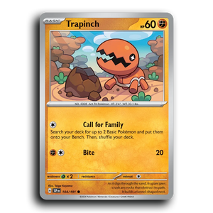 Trapinch 104/191 [SV08: Surging Sparks]