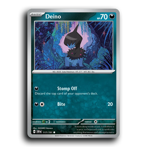 Deino 117/191 [SV08: Surging Sparks]