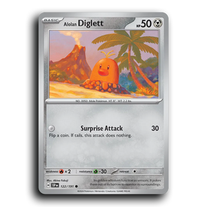 Alolan Diglett 122/191 [SV08: Surging Sparks]
