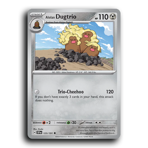 Alolan Dugtrio - 123/191 [SV08: Surging Sparks]