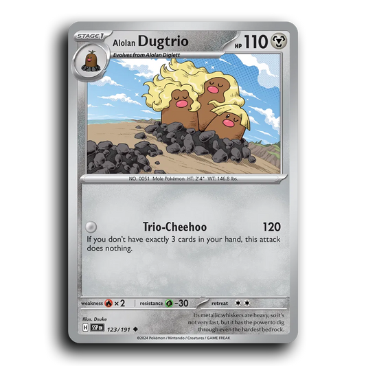 Alolan Dugtrio - 123/191