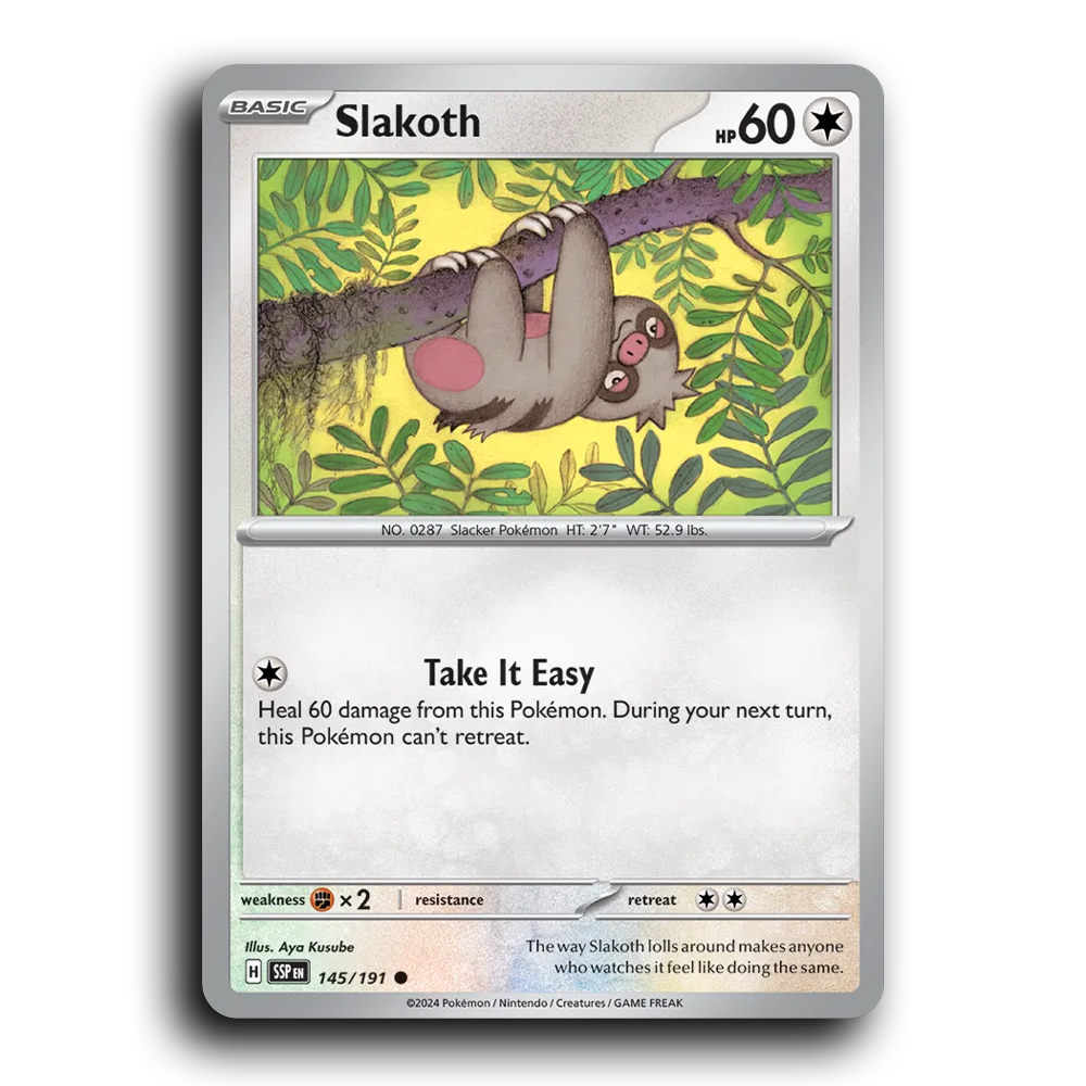 Slakoth - 145/191