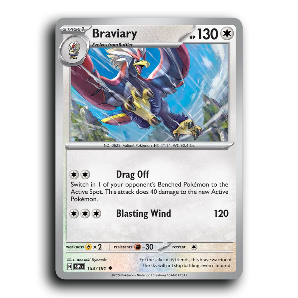 Braviary - 153/191