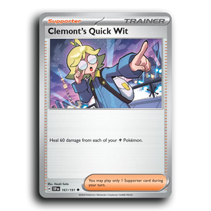 Clemont's Quick Wit - 167/191 [SV08: Surging Sparks]