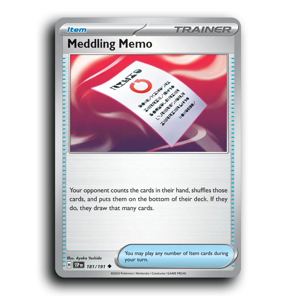 Meddling Memo