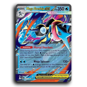 Mega Greninja ex - 022/086 [ME04: Chaos Rising]