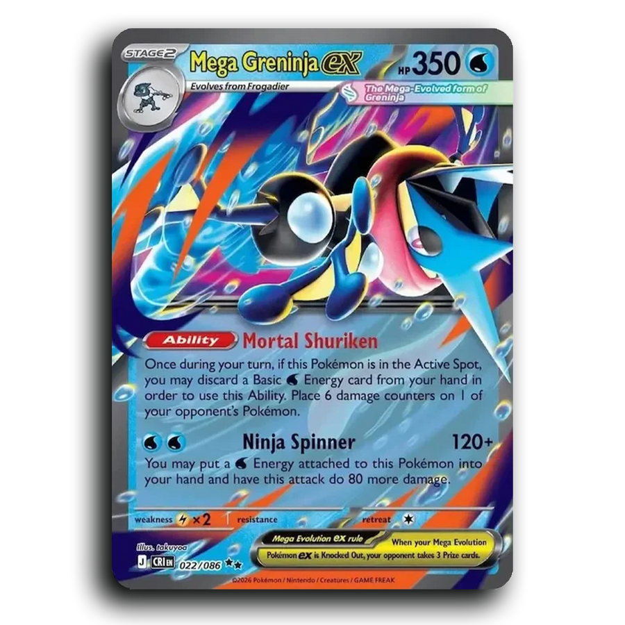 Mega Greninja ex - 022/086