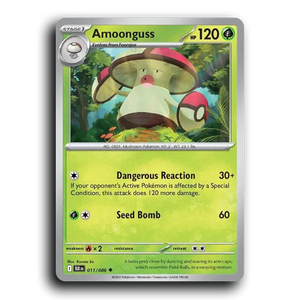 Amoonguss 011/086 [SV: Black Bolt]