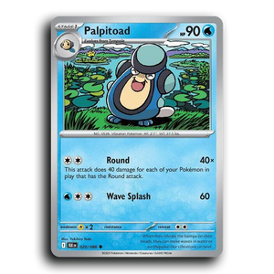 Palpitoad 020/086 [SV: Black Bolt]
