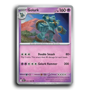 Golurk 043/086 [SV: Black Bolt]