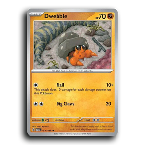 Dwebble 051/086 [SV: Black Bolt]