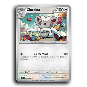 Cinccino 076/086 [SV: Black Bolt]