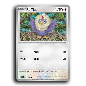 Rufflet 077/086 [SV: Black Bolt]