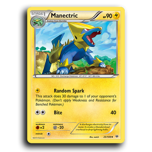 Manectric 25/108 [XY - Roaring Skies]