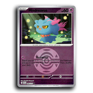 Misdreavus - 085/217 (Dusk Ball) 085/217 [ME: Ascended Heroes]