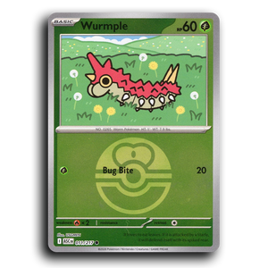 Wurmple (Love Ball) 011/217 [ME: Ascended Heroes]