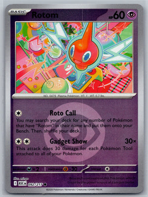 Rotom (Energy Symbol Pattern) 092/217 [ME: Ascended Heroes]