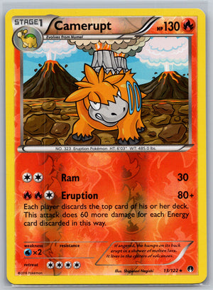 Camerupt 13/122 [XY - BREAKpoint]